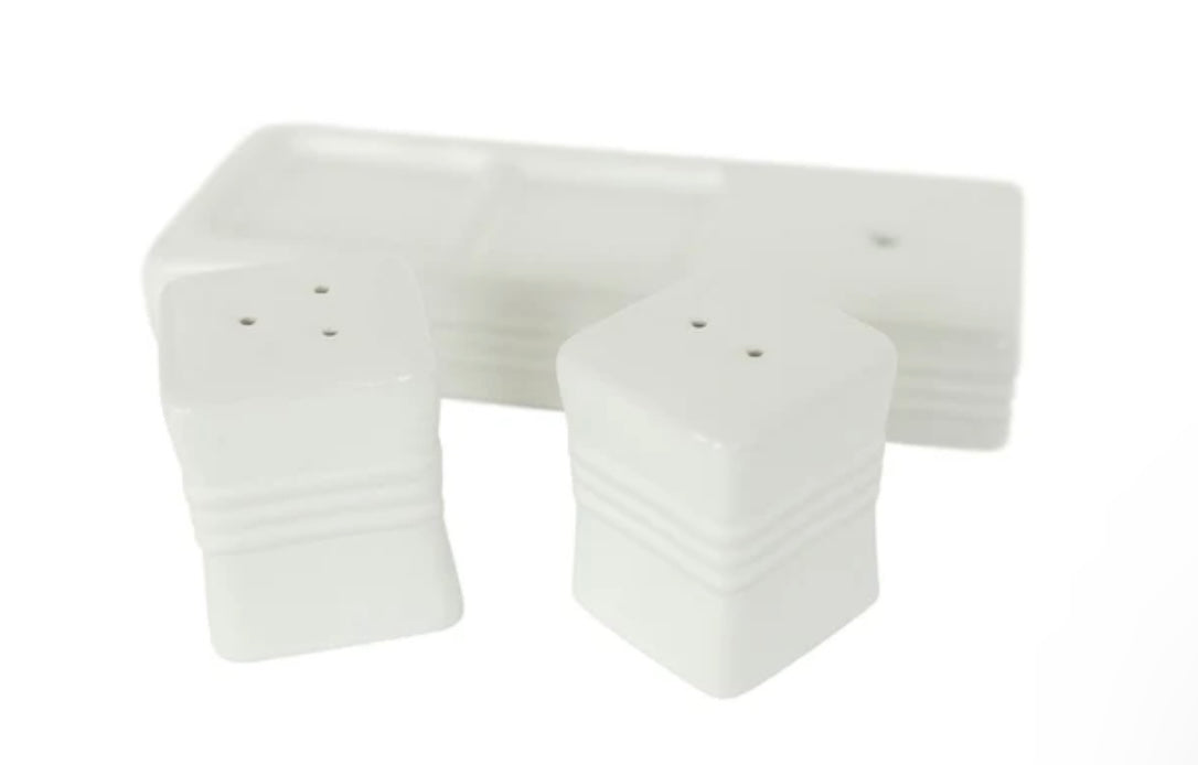 Pinstripes Salt & Pepper Shakers by Nora Fleming