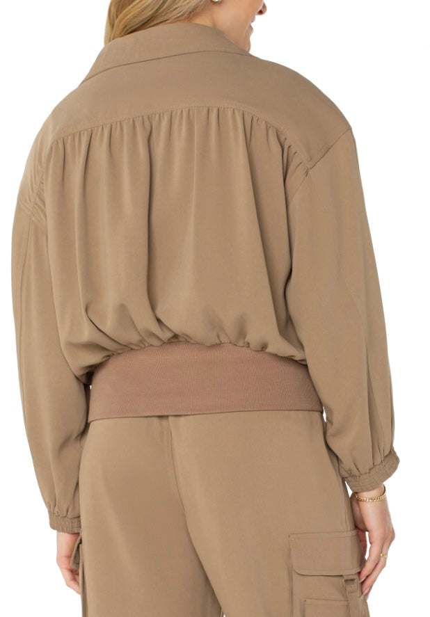 Zip Up Dolman Jacket by Liverpool