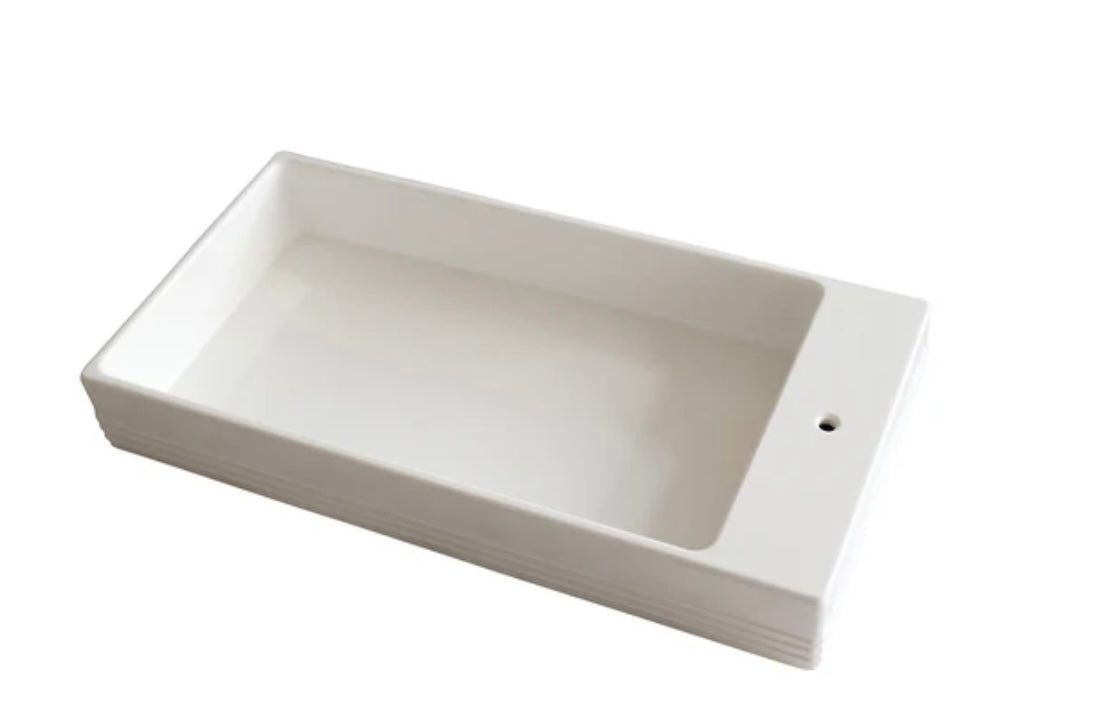Pinstripes Melamine Guest Towel Holder by Nora Fleming