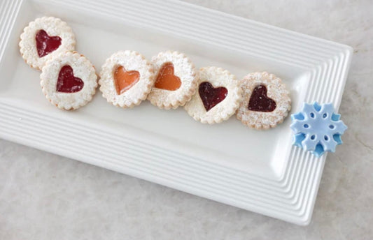 Pinstripes Bread Tray by Nora Fleming