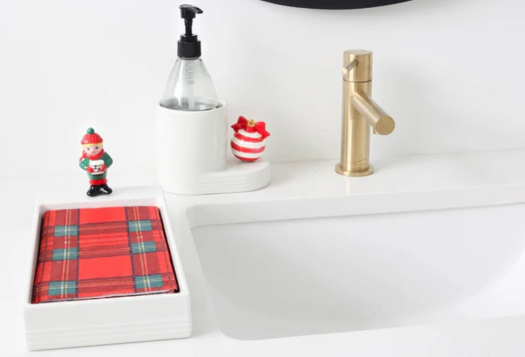 Pinstripes Round Cutie Container by Nora Fleming