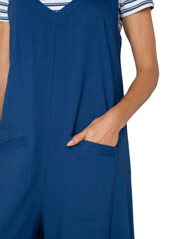 Sleeveless Wide Leg Jumpsuit by Liverpool