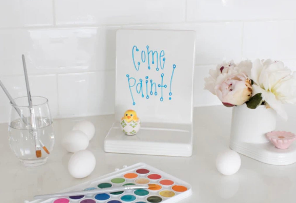 Pinstripes Message Board by Nora Fleming