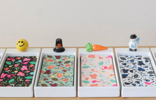 Pinstripes Melamine Guest Towel Holder by Nora Fleming