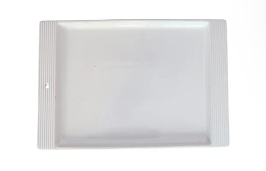 Pinstripes Rectangle by Nora Fleming