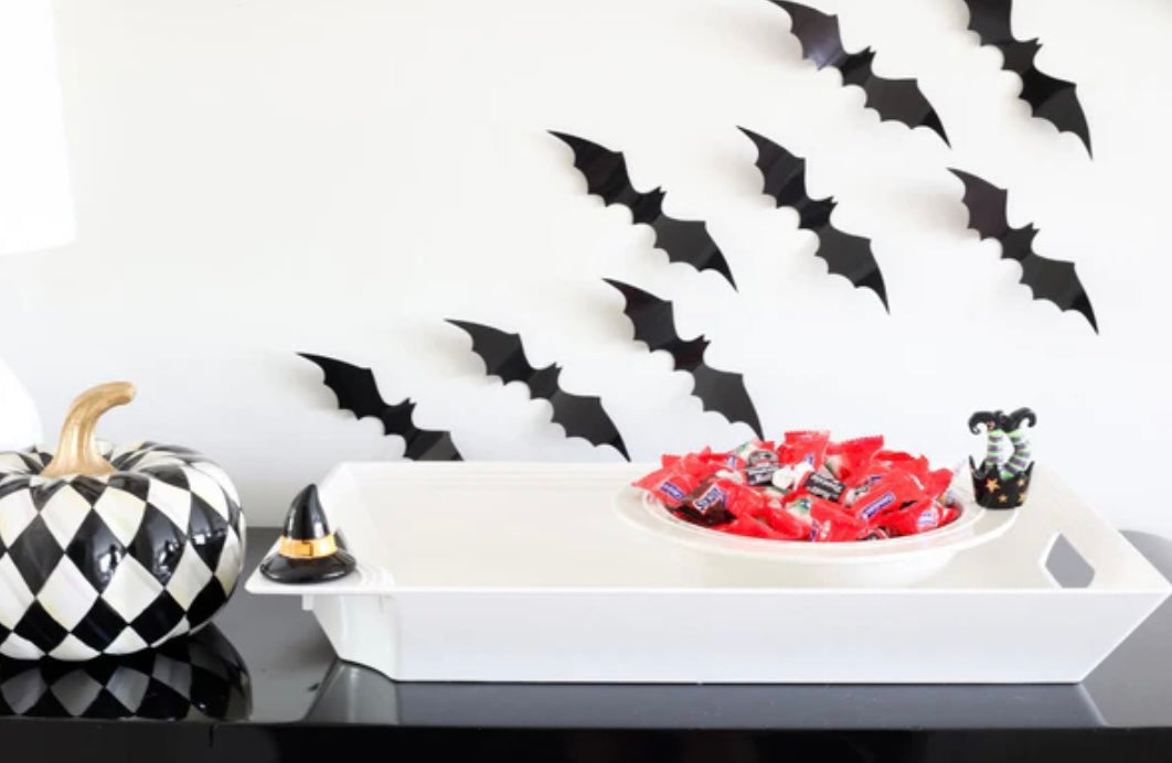 Pinstripes Melamine Tray by Nora Fleming