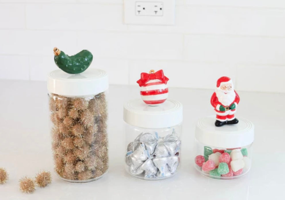 Pinstripes Medium Canister by Nora Fleming