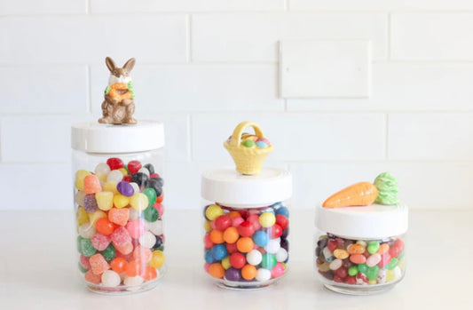 Pinstripes Medium Canister by Nora Fleming