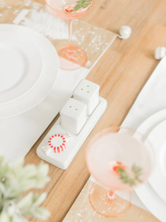 Pinstripes Salt & Pepper Shakers by Nora Fleming