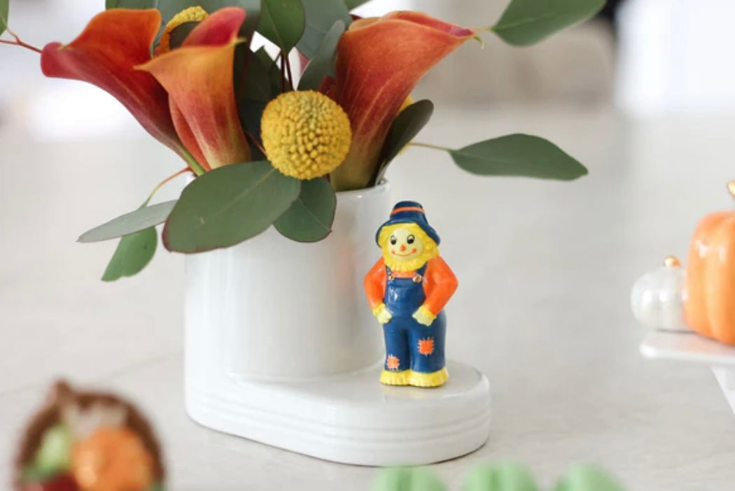 Pinstripes Round Cutie Container by Nora Fleming