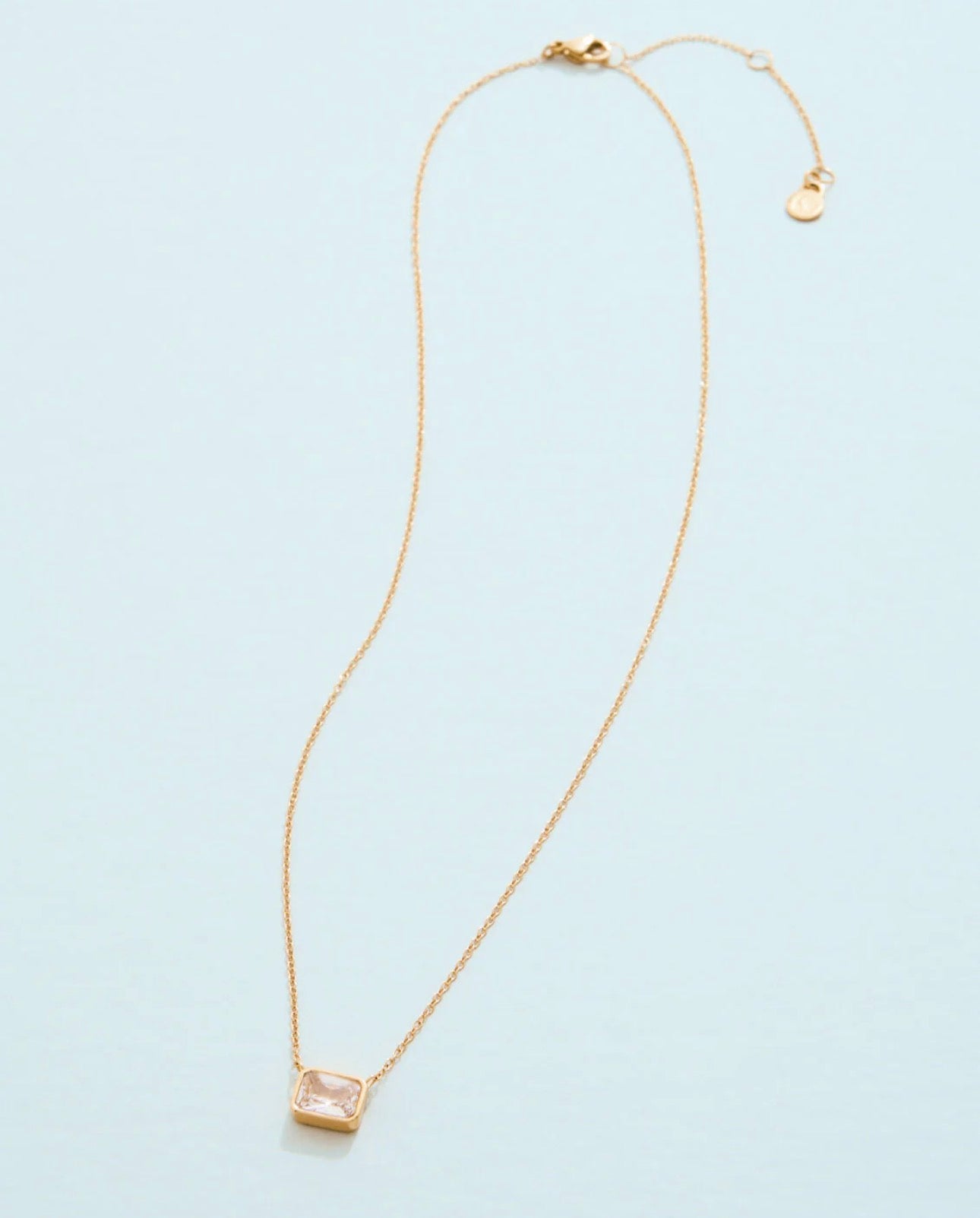 Columbia Square Necklace 16"