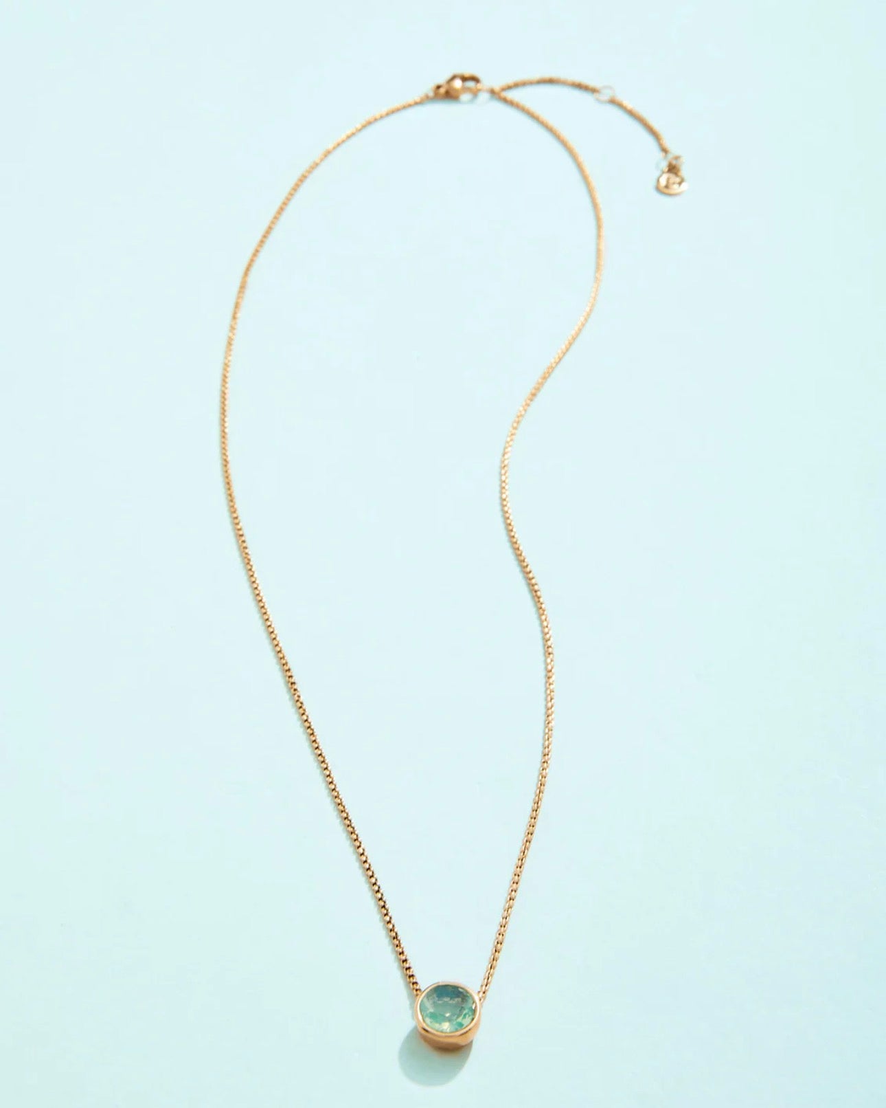 Lighthouse Necklace 18" Sea Foam