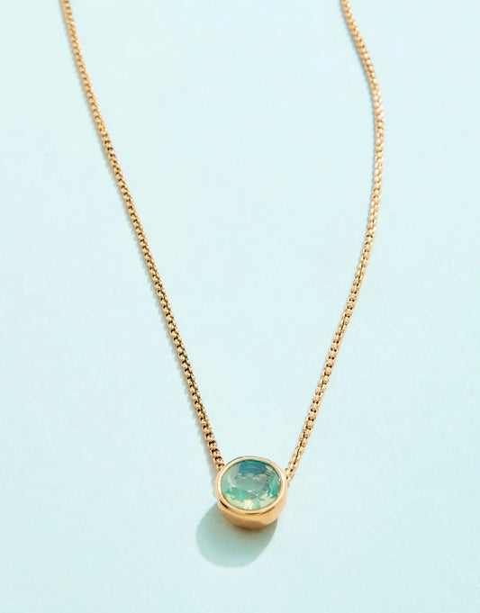 Lighthouse Necklace 18" Sea Foam