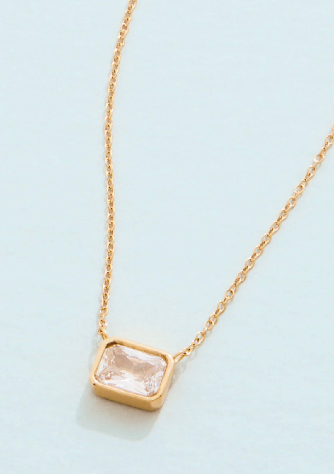 Columbia Square Necklace 16"