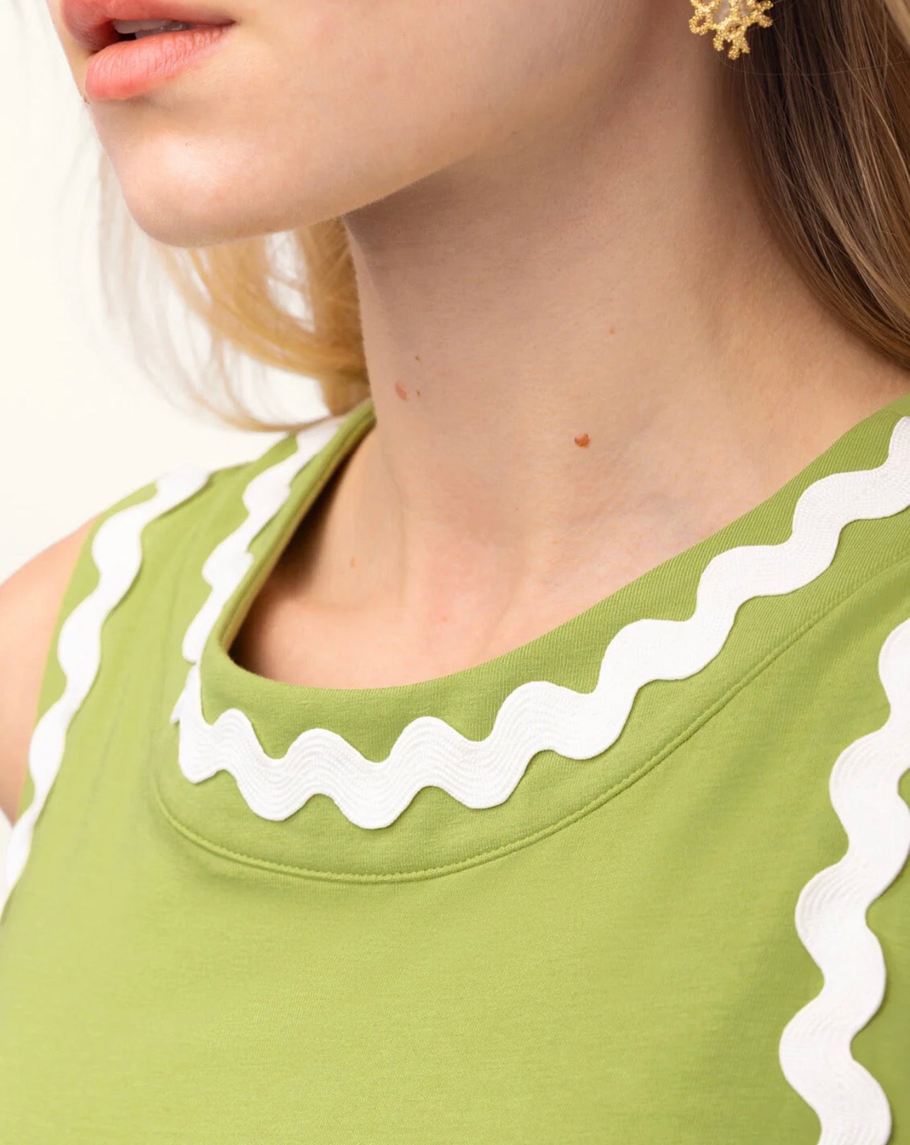 Sadie Pocket Dress Green Meadow