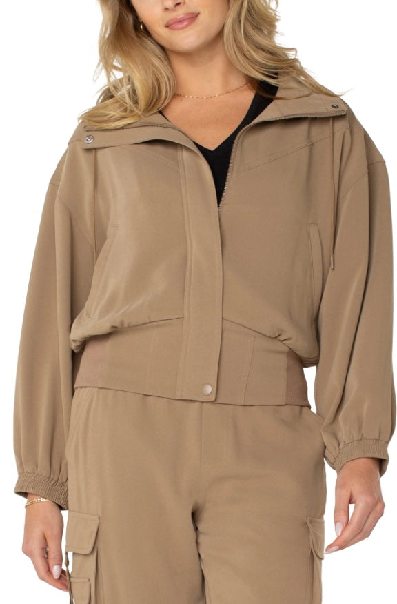 Zip Up Dolman Jacket by Liverpool