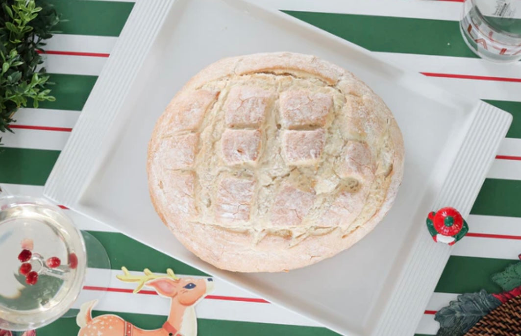 Pinstripes Rectangle by Nora Fleming