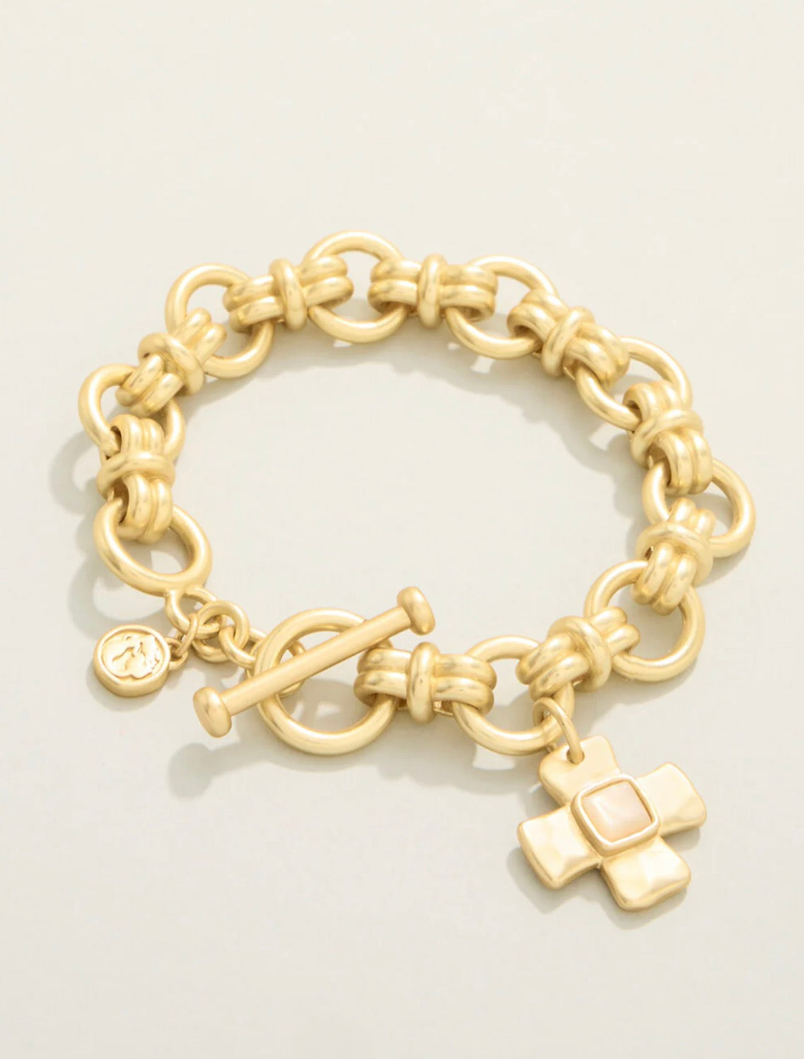Affirmation Toggle Bracelet Mother-of-Pearl