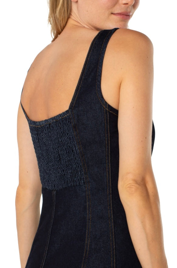 Denim Midi Dress by Liverpool