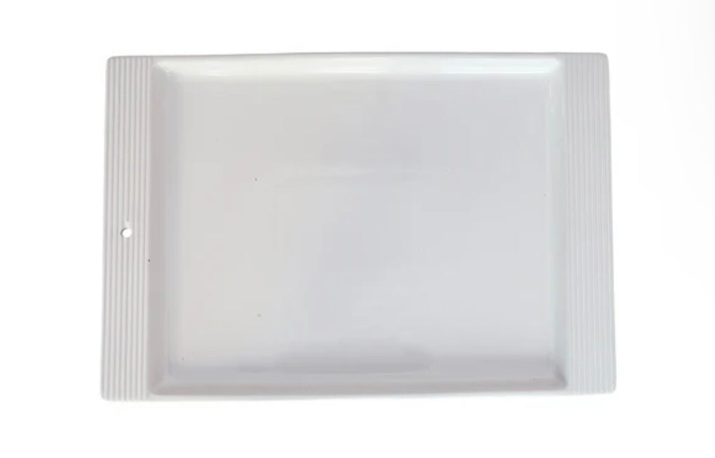 Pinstripes Rectangle by Nora Fleming