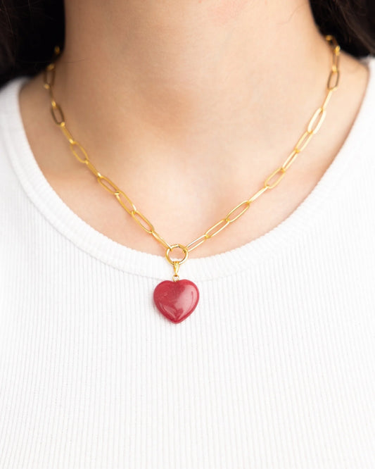 Audrey Heart Necklace