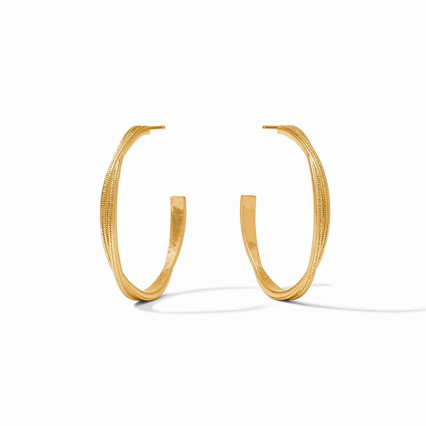 Cheval Twist Hoop Medium by Julie Vos