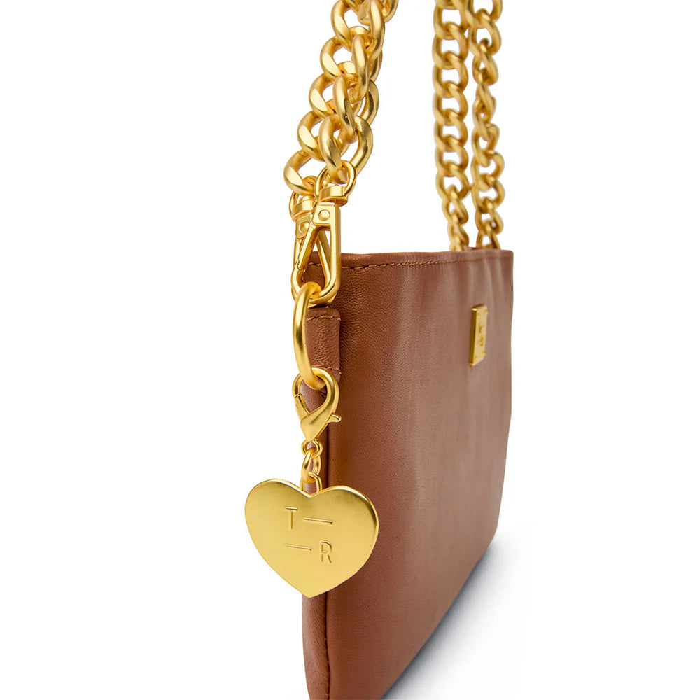 Fame Crossbody in Saddle Leather