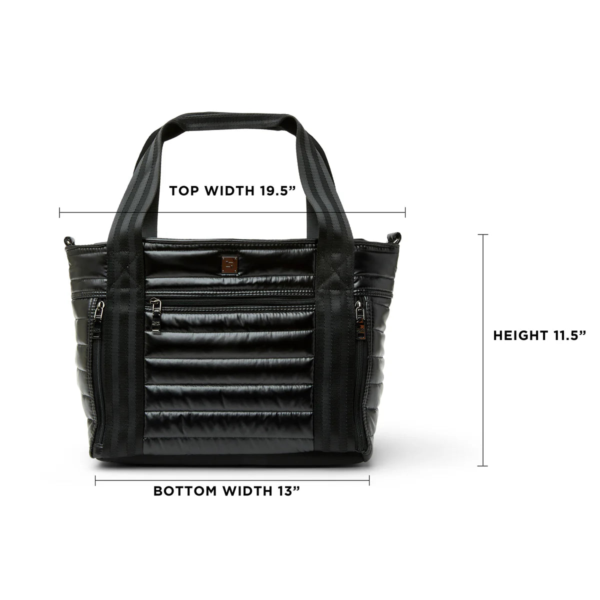 JR. JETSET WINGMAN in Pearl Black